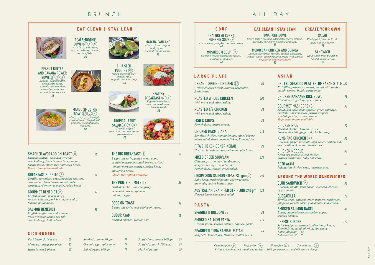 Gourmet Cafe Dewi Sri Menu by wanakubali Flipsnack