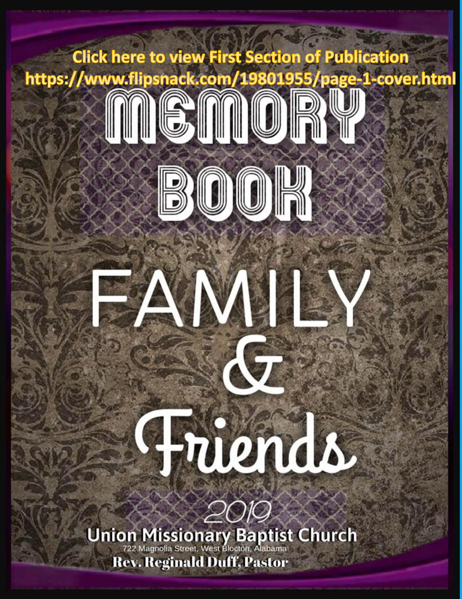 Union Missionary Baptist Church West Blocton AL by Servants Services