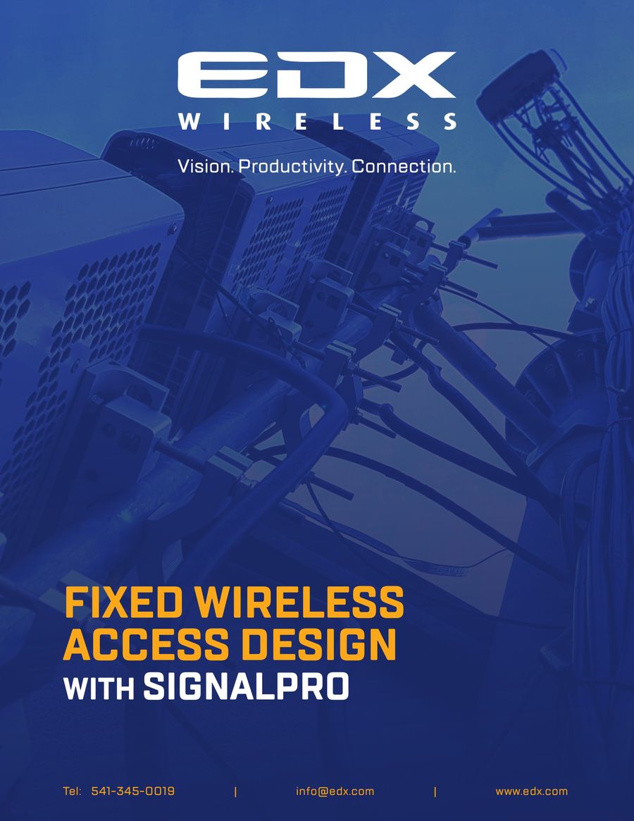 FWA Planning with EDX by EDX Wireless