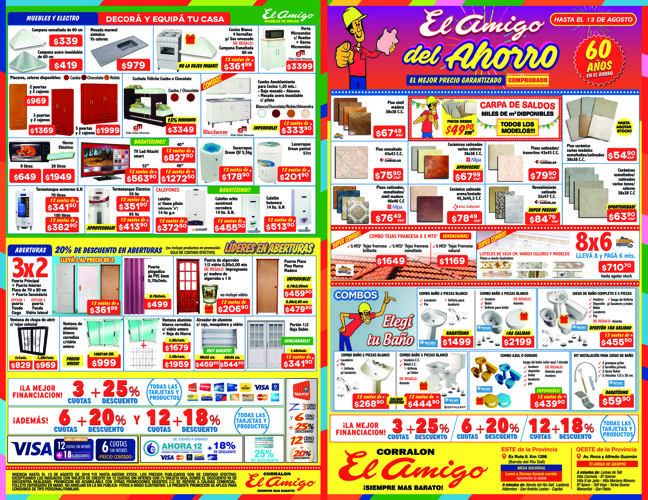 Ofertas de corralon el amigo salta