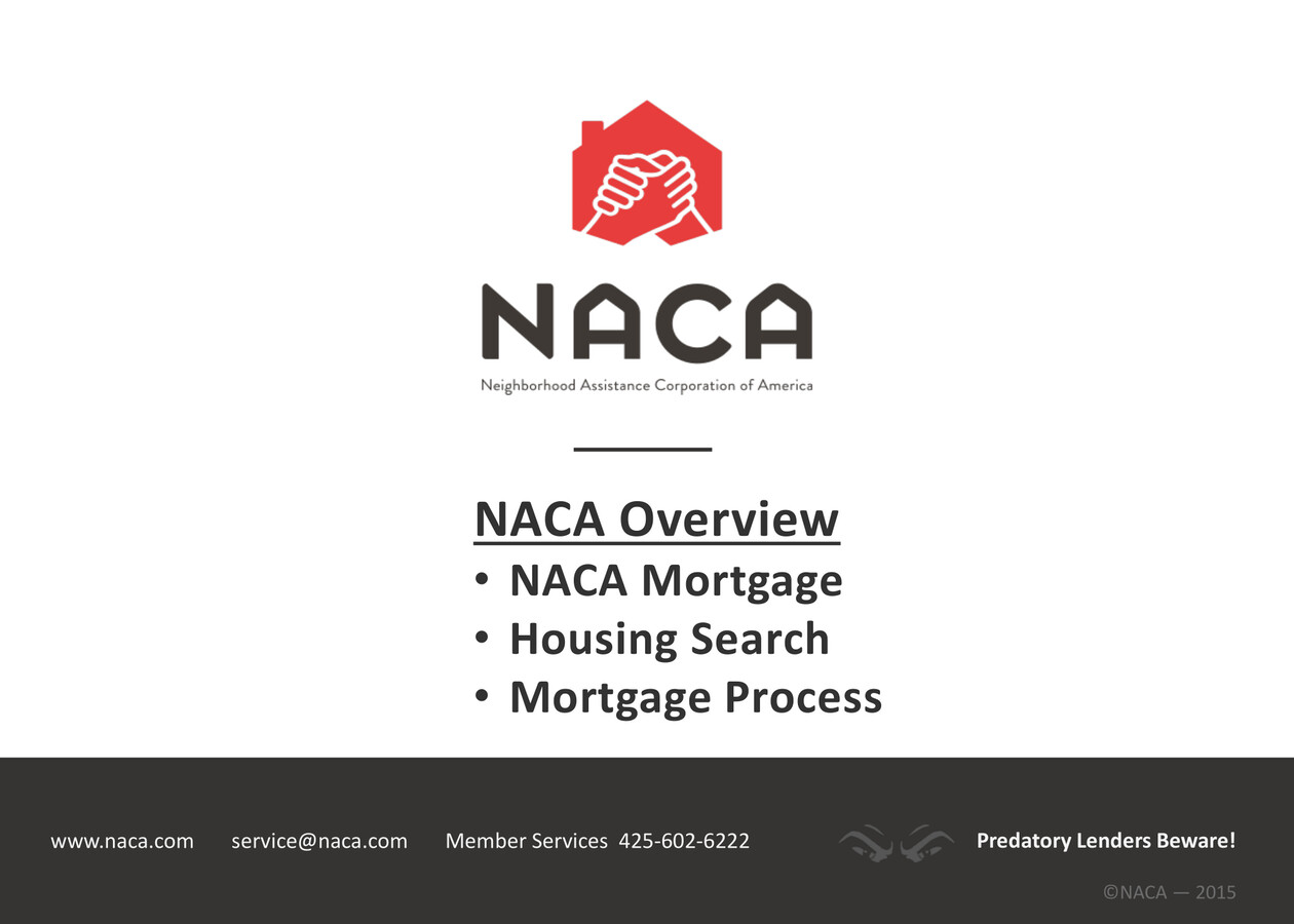 NACA Program Overview by Flipsnack
