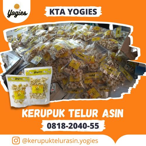 Grosir Kerupuk Telur Asin Yogies
