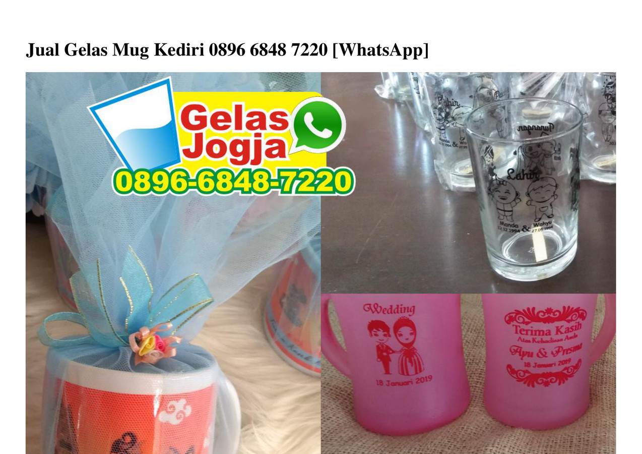 Jual Gelas Mug Kediri Ö896·6848·722Ö {WA} by murah jualgrosir Flipsnack