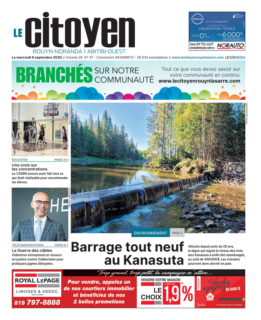 9 septembre 2020 Le Citoyen RouynNoranda / AbitibiOuest by Medialo Flipsnack