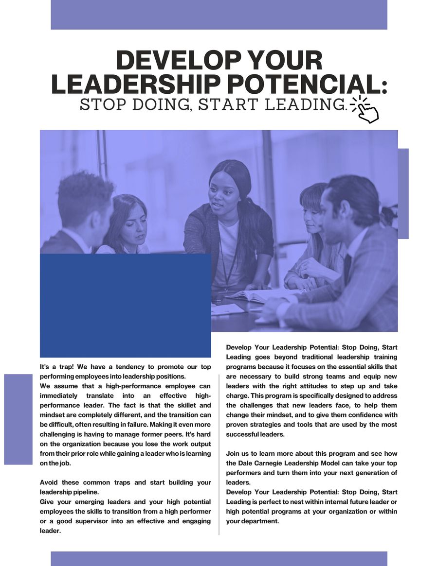 Develop Your Leadership Potential by Jonny Wright - Flipsnack