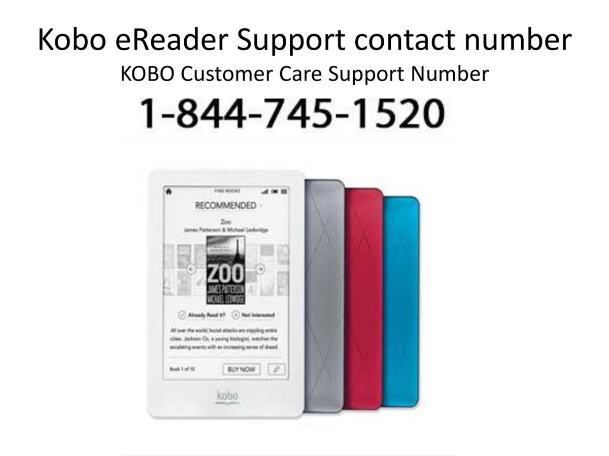 Kobo eReader Customer Help Desk Kobo eReader Support Number by atsynch