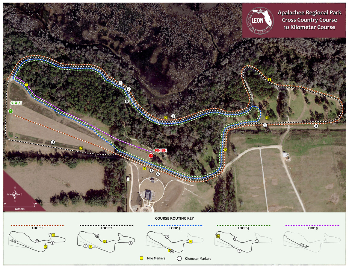 2021 USATF National Club XC Championships 10 km Course Map by sarah ...