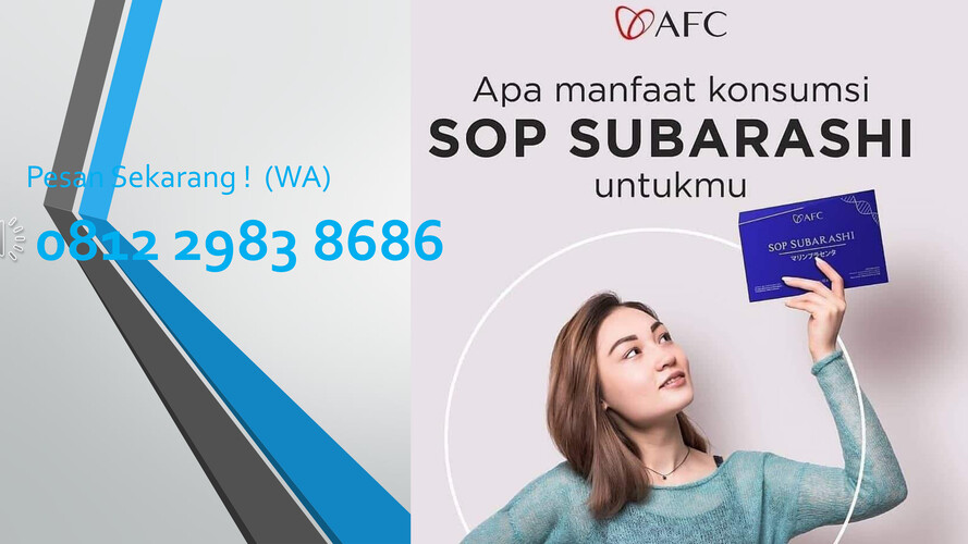 Ampuh | Manfaat sop subarashi, WA 0812 2983 8686, Jakarta Pusat