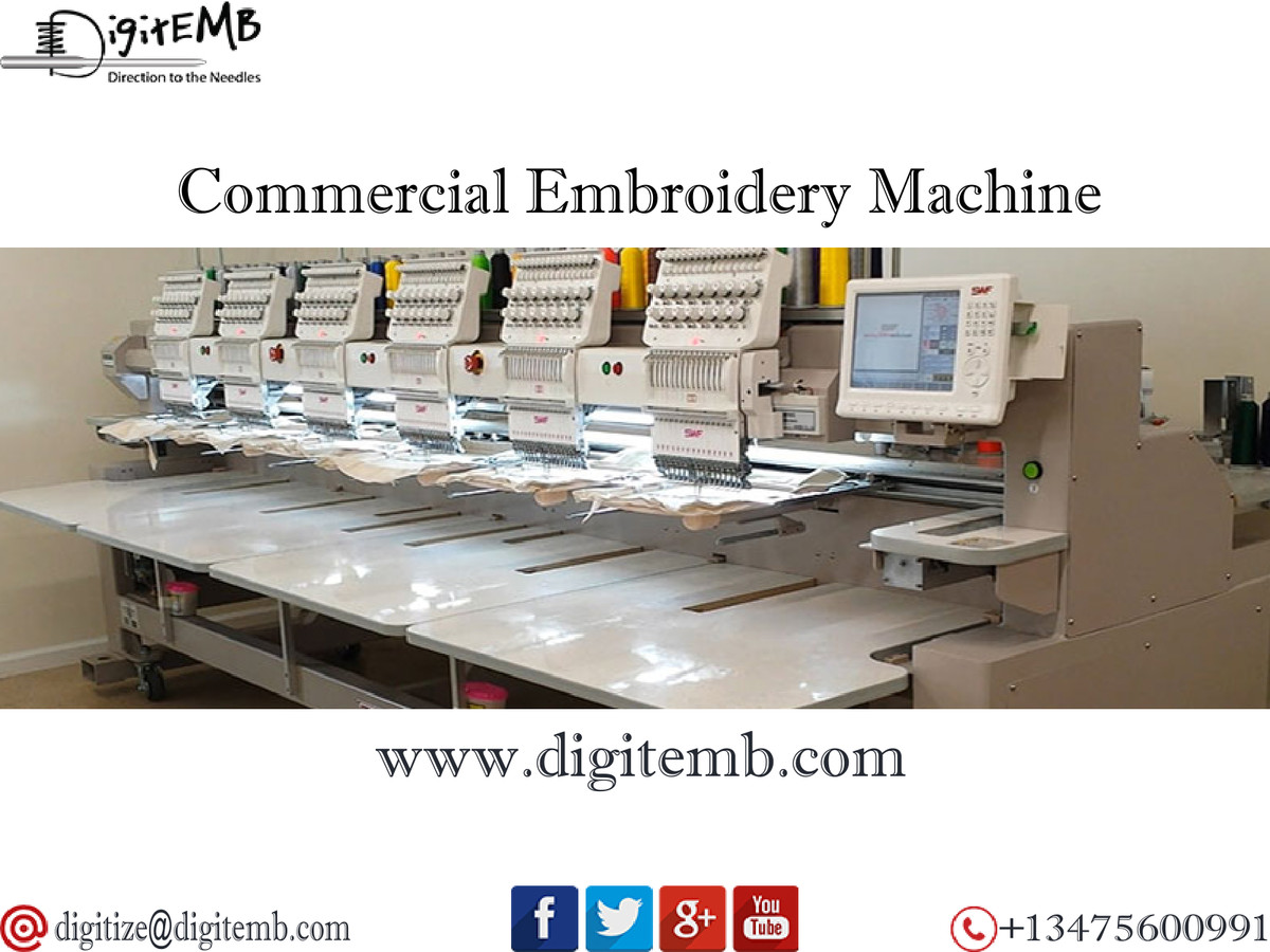 Commercial Embroidery Machine by Theresa Myers Flipsnack