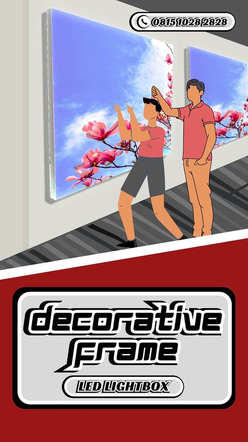 PROMO Decorative Frame Backdrop Untuk Kantor Jakarta WA : +62 81