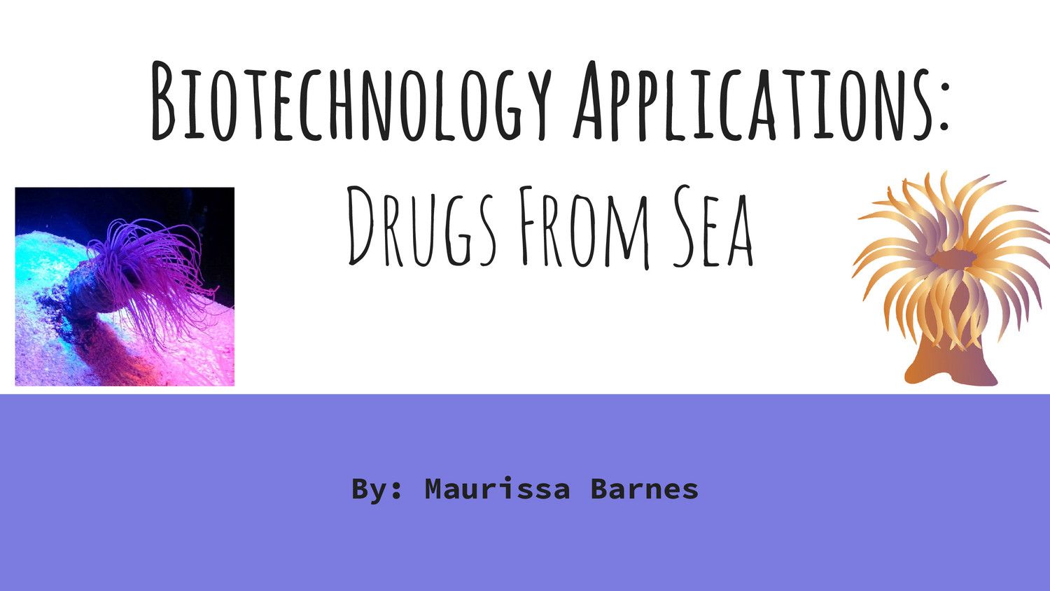 Biotechnology Applications- Drugs From Sea by Maurissa Barnes - Flipsnack