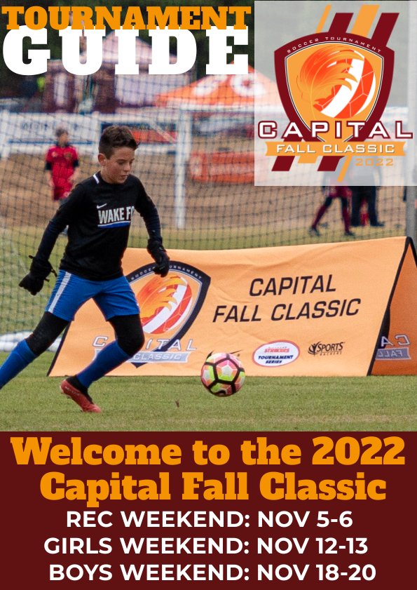 2022 Capital Fall Classic Tournament Guide by Blaze Byrd Flipsnack