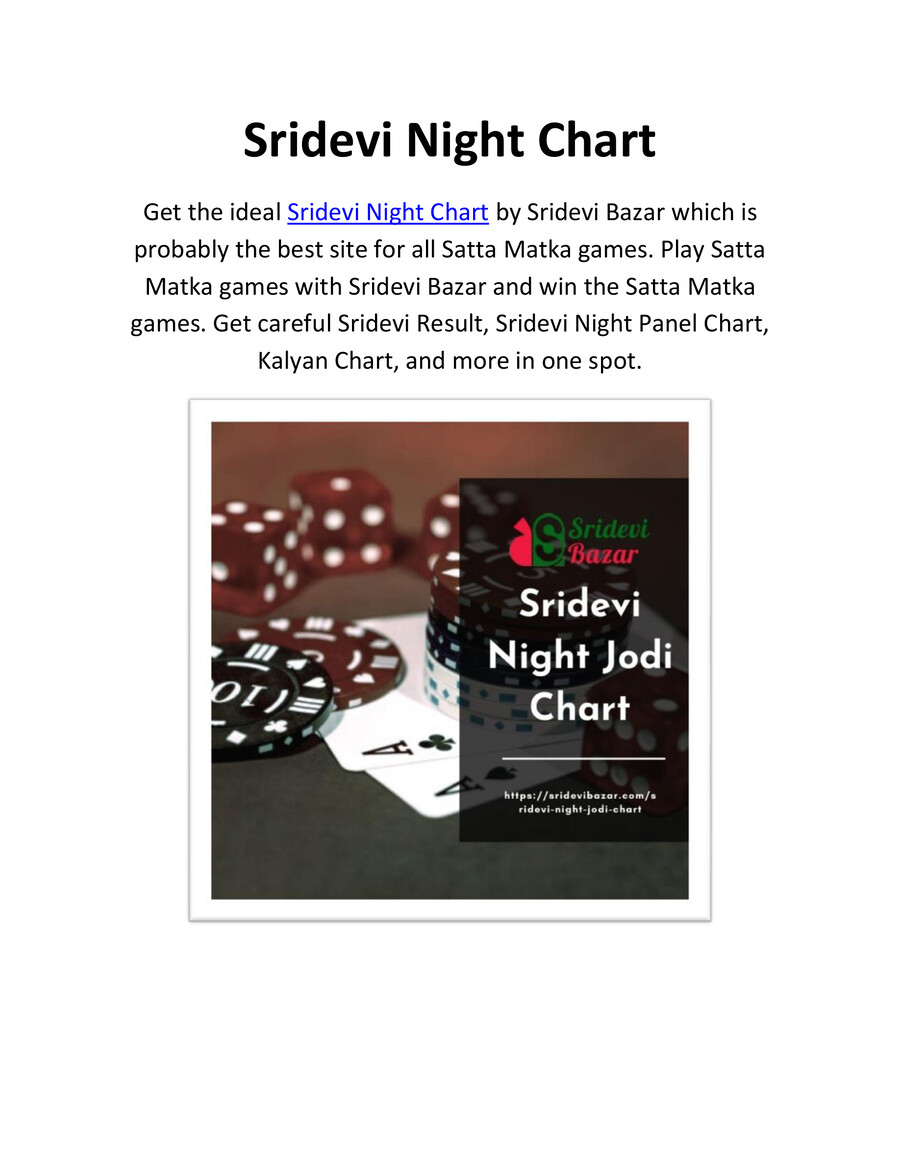 Sridevi Night Chart by Shubham Bachane Flipsnack