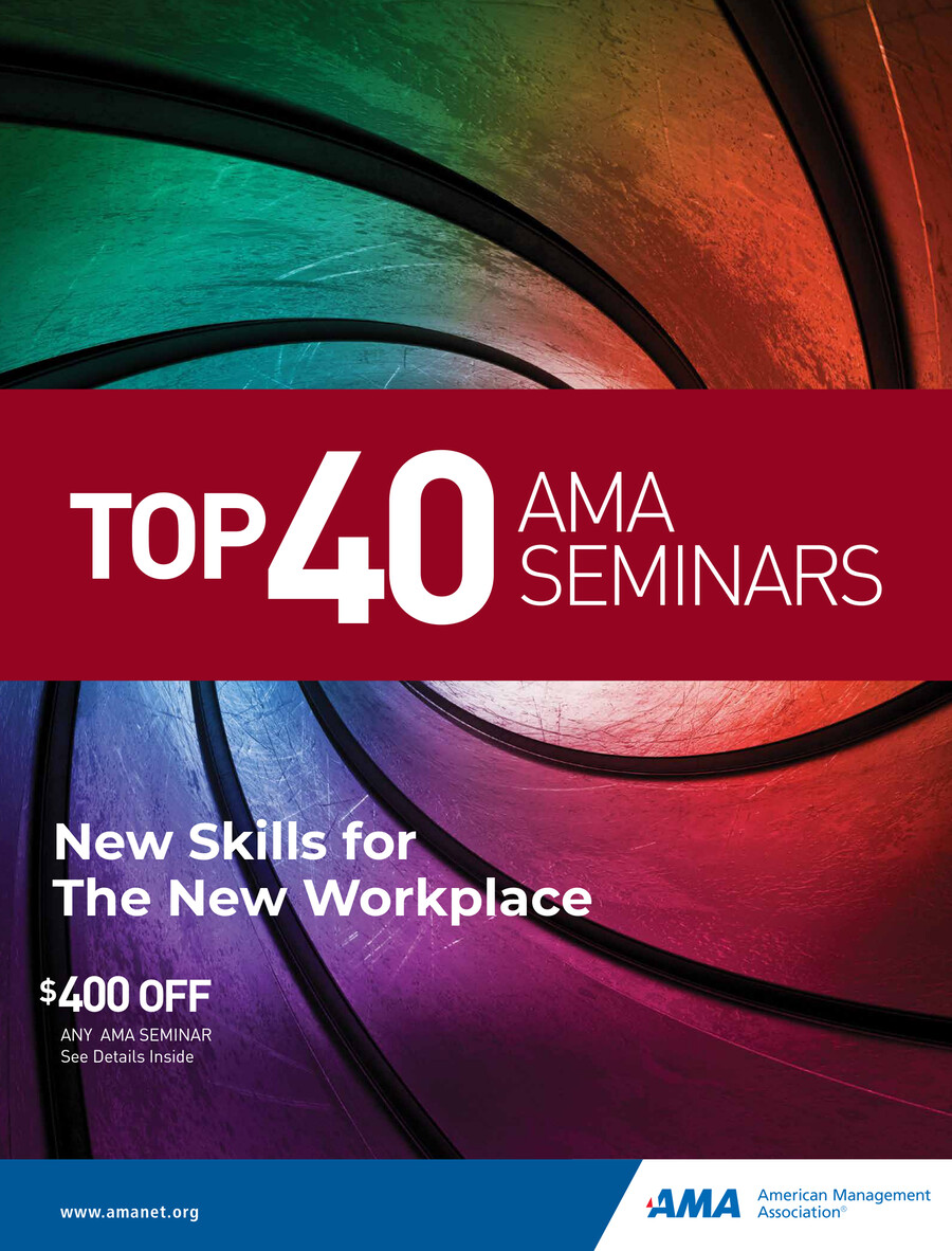 AMA Top 40 Courses Digital Booklet by... - Flipsnack
