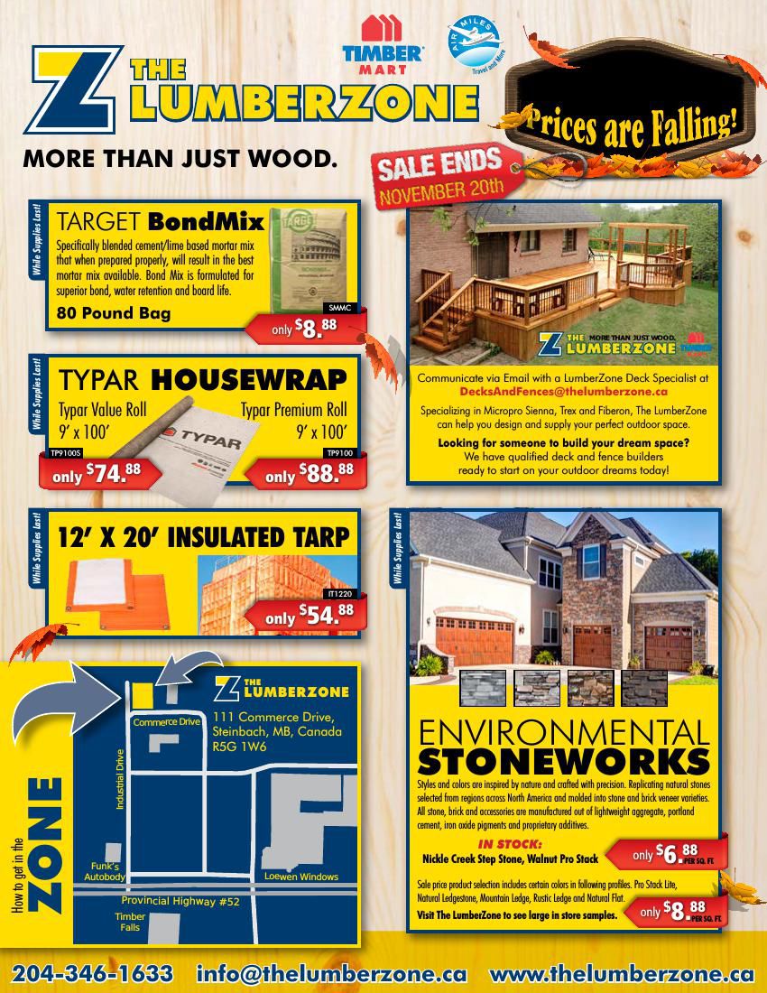 The LumberZone Flyer Nov 20 End by TheLZ Flipsnack