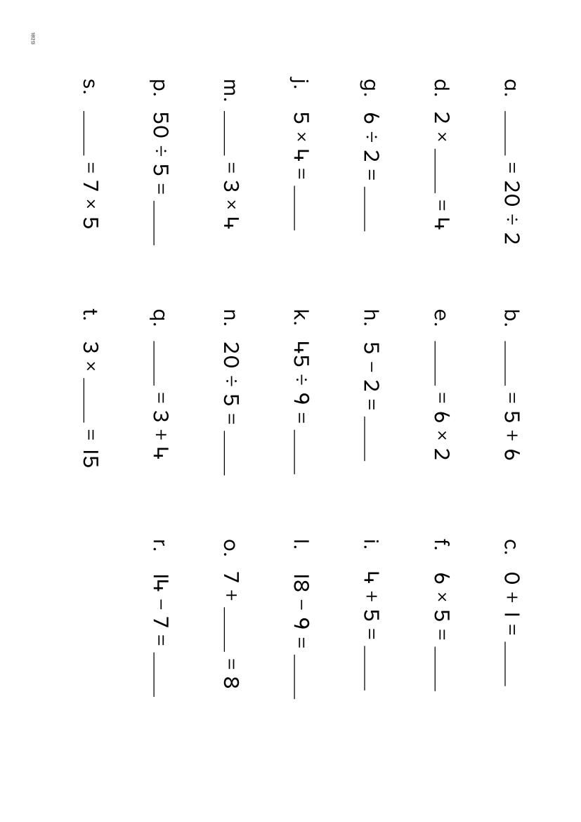 Module 1 Fact Fluency Origo by Nicholas Van... - Flipsnack