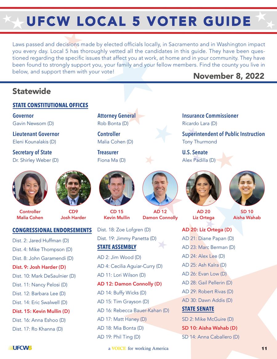 UFCW_Fall2022_Endorsement_English_Spanish by Cole Anderson Flipsnack