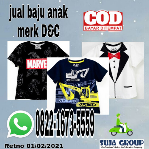 Wa 0822-1673-5559, Agen Koas Dan Setelan Anak Cowok Karakter Dis