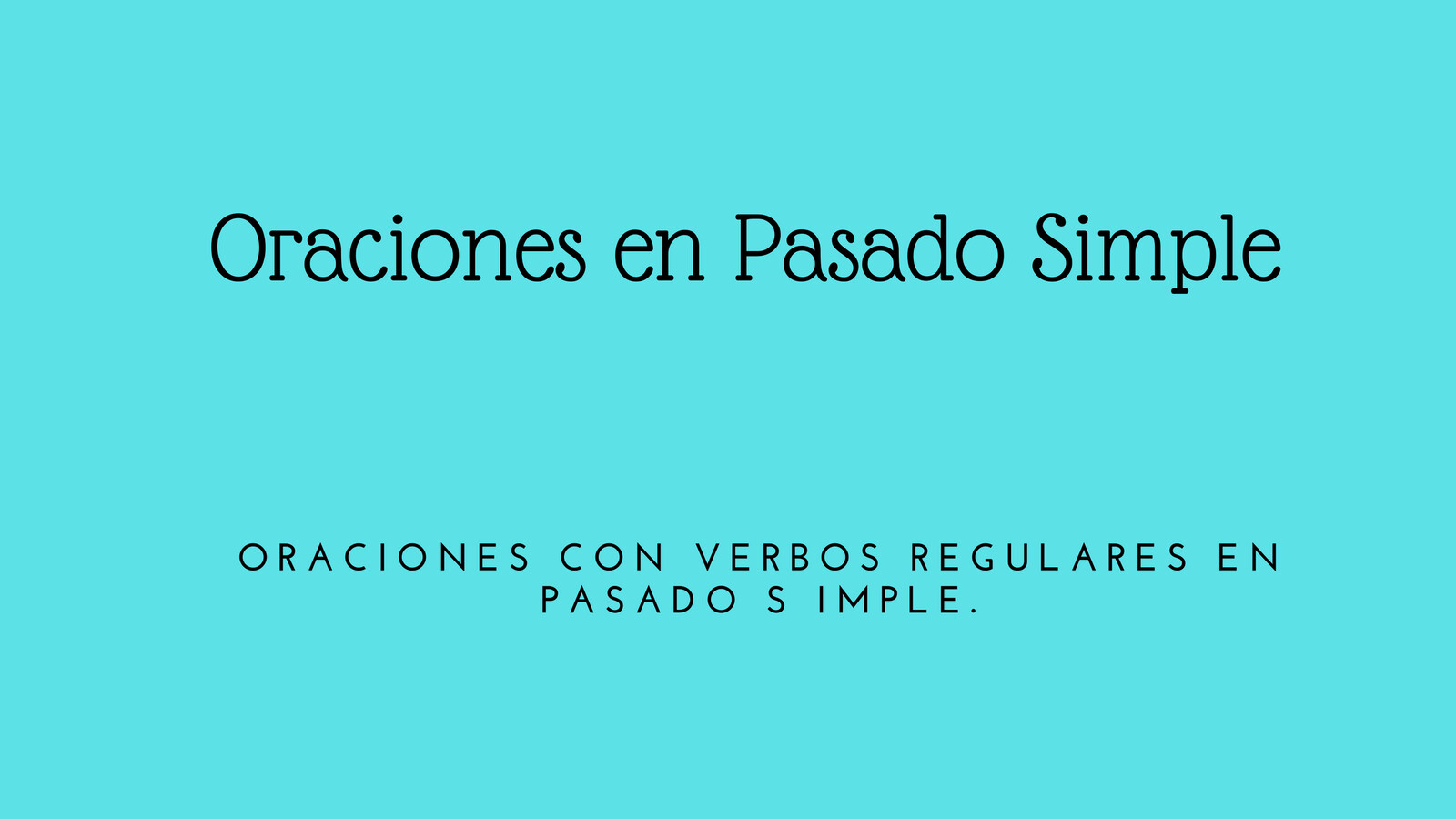 Oraciones en Pasado Simple by CARMEN... Flipsnack