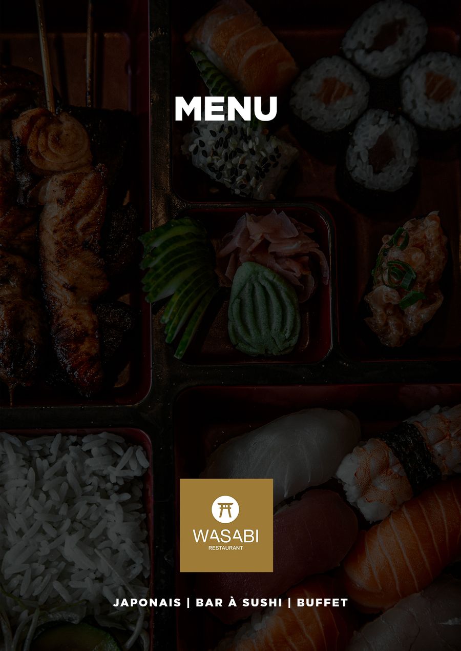 Menu - Wasabi by Mickaëlle Rivière - Flipsnack
