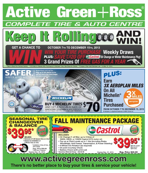 Active green and shop ross oil change coupons