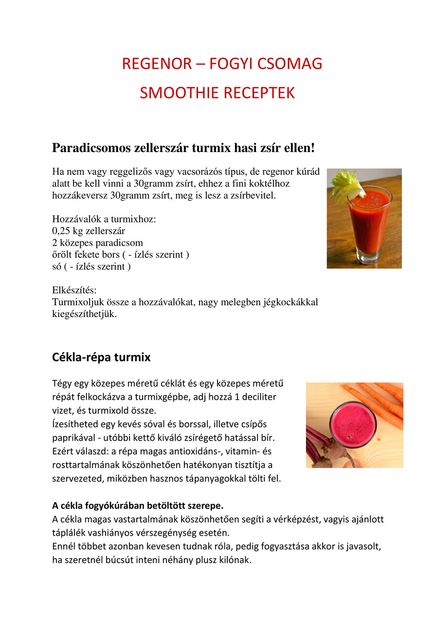 Laere Disse Smoothie Receptek