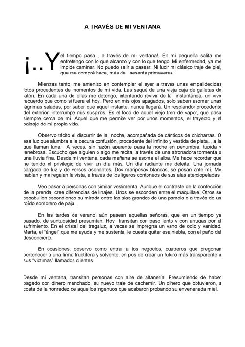 A Través De Mi Ventana Pdf A través de mi ventana PDF... - Flipsnack