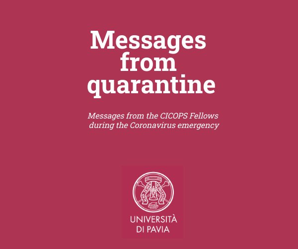 Messages from quarantine by Stefania Ferrari Flipsnack