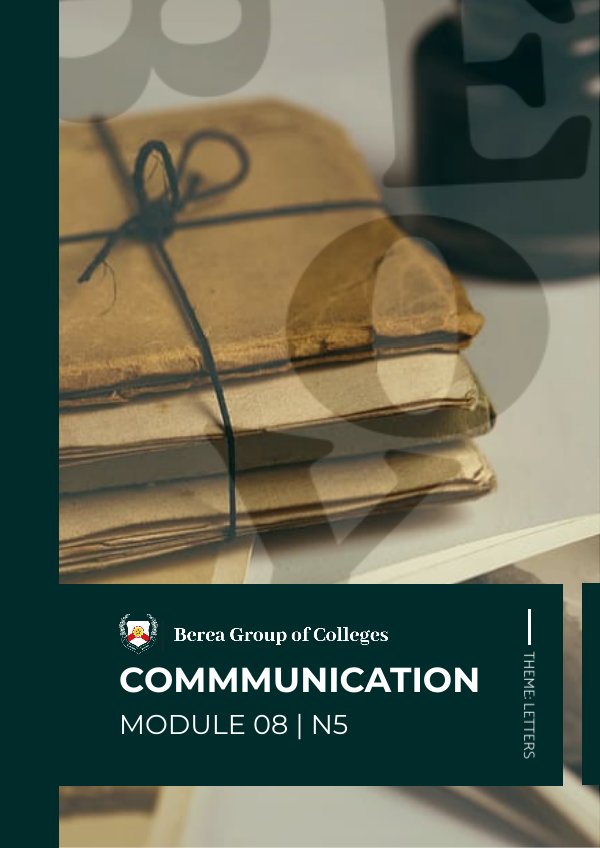 communication n5 module 8 by siyabongam
