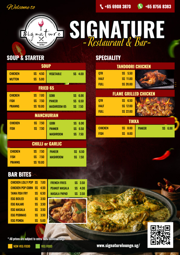 Signature Restaurant & Bar Menu by... - Flipsnack