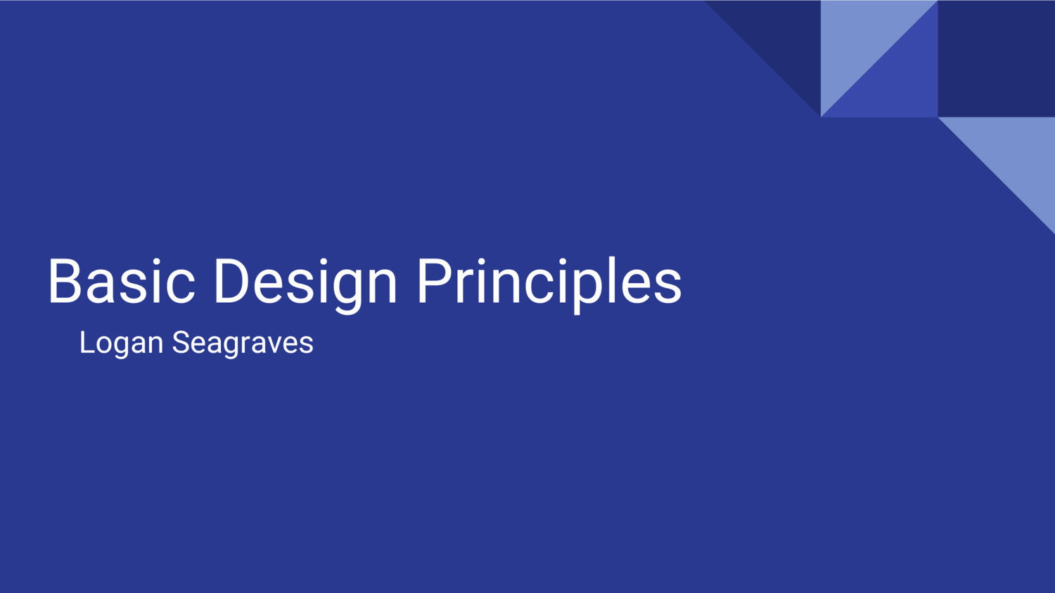 Basic Design Principles by Logan Seagraves Flipsnack
