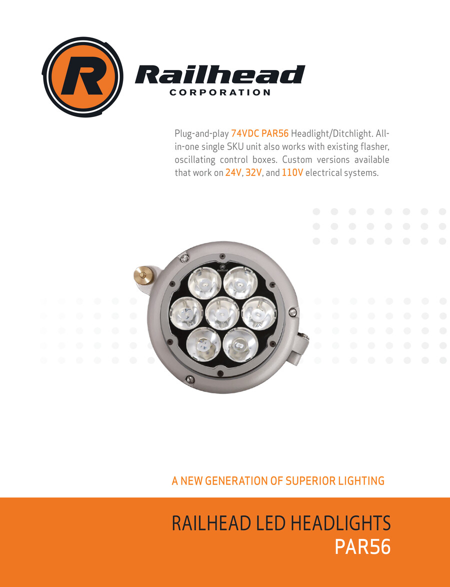 LED HEADLIGHT 2021 Brochure by railheadcorp Flipsnack