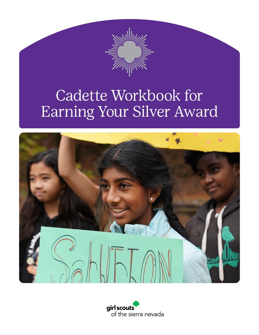 Silver Award Cadette Guide by Girl... Flipsnack