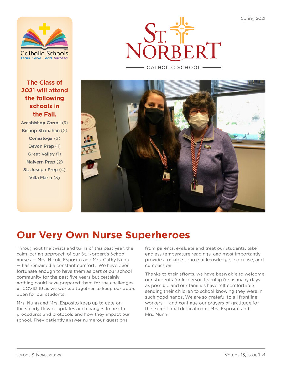 St Norbert Newsletter by BTC Marketing Flipsnack