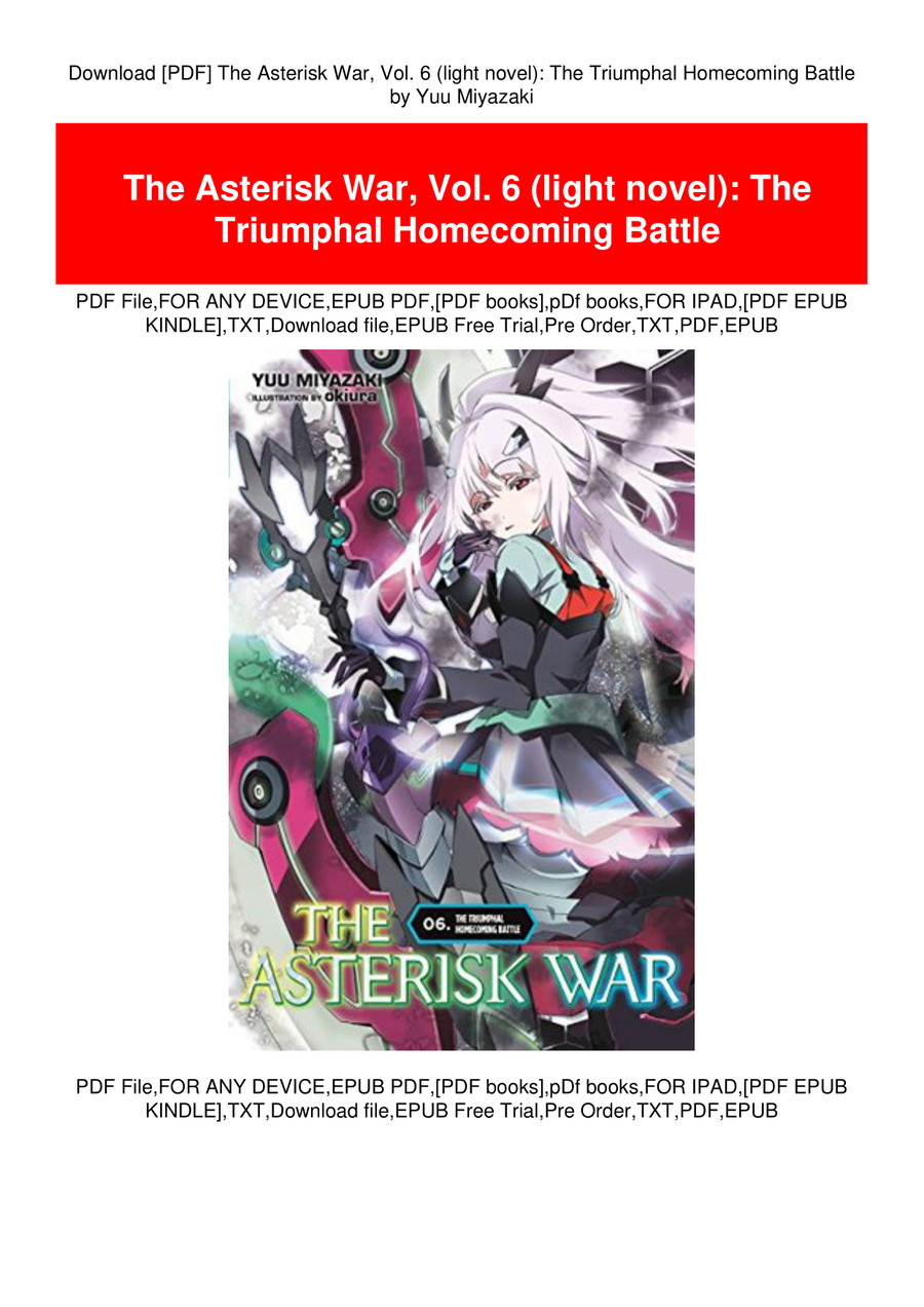 The Asterisk War Light Novel English