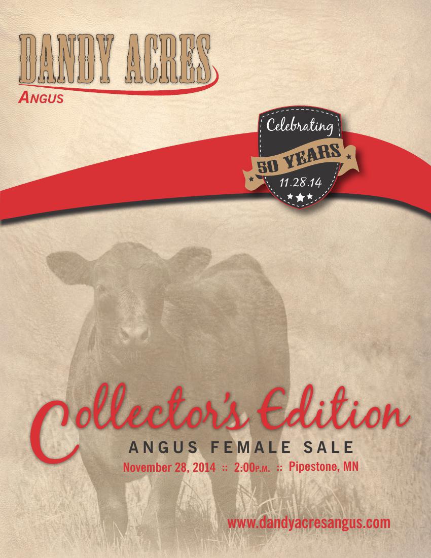 Dandy Acres Angus Collector's Edition Angus Female Sale by Christa