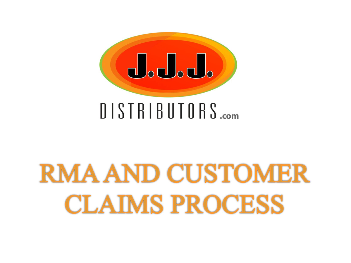 Procedure for the RMA_2021 by JJJ Distributors Flipsnack
