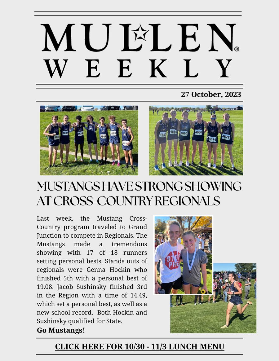 Mullen Weekly 1027 by Mullen High School Flipsnack