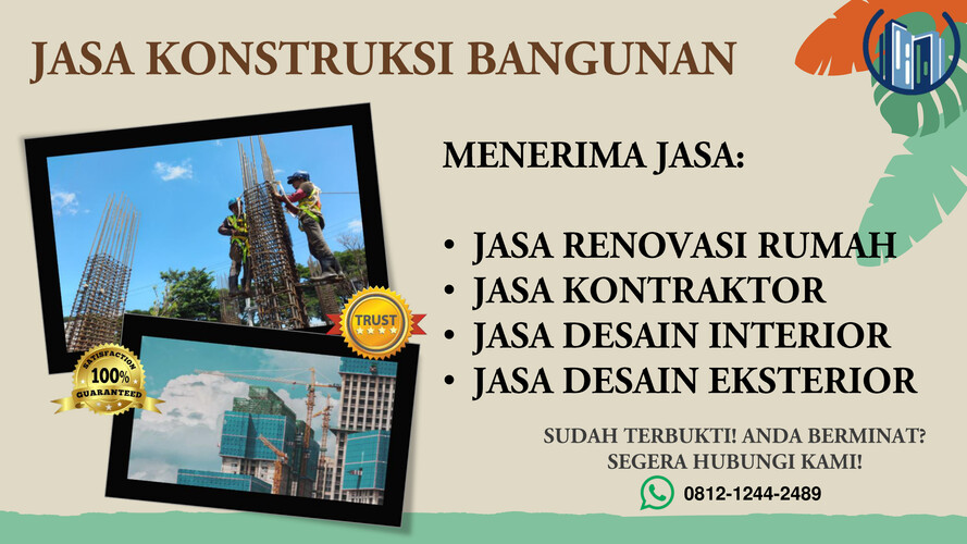 TERUNGGUL, CALL 0812-1244-2489, Jasa Kontraktor Rumah Depok