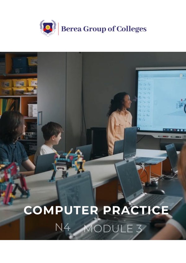 Computer Practice N4 Module 3 by E-Publishing