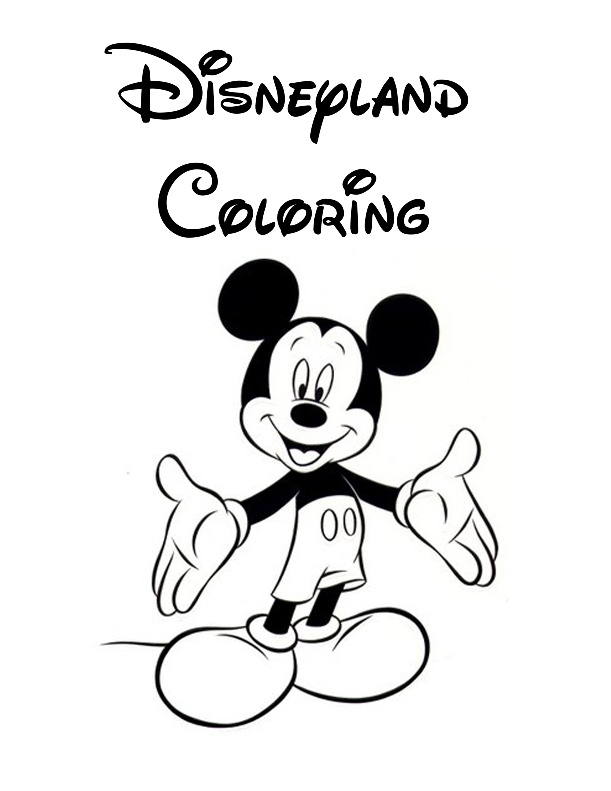 Disneyland Printable Coloring Pages - Printable Templates