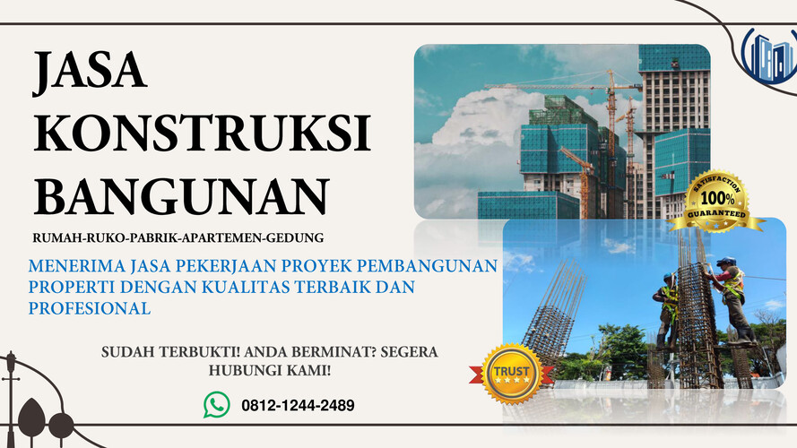 TERBUKTI, Call Wa  0812-1244-2489, Renovasi Bangunan Baru