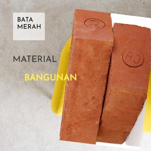 Bata Merah Press &amp;amp; Batu Bata Expose Tanpa Plester