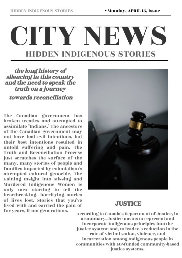 The concerns revolving the unjust system and Indigenous People by AW ...