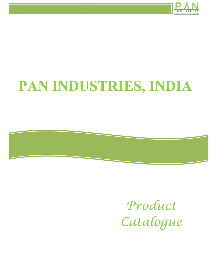 Pan Industries Catalogue by Ramniwas Flipsnack