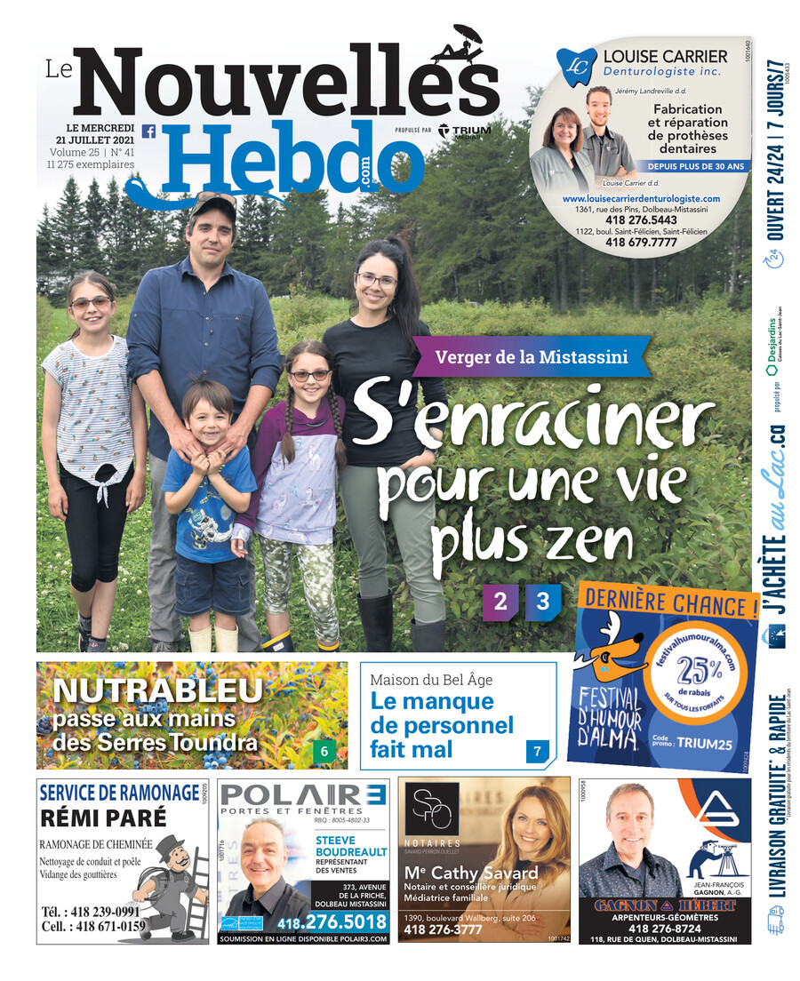 Journal Le Nouvelles Hebdo 21 Juillet 2021 By Trium Médias Flipsnack