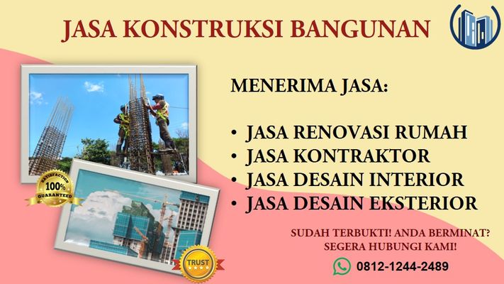 TERBUKTI, Call Wa  0812-1244-2489, Renovasi Bangunan Baru