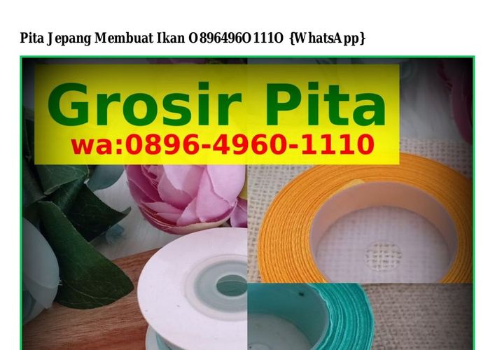 Pita Jepang Membuat Ikan 0896_4960_1110 {WA}