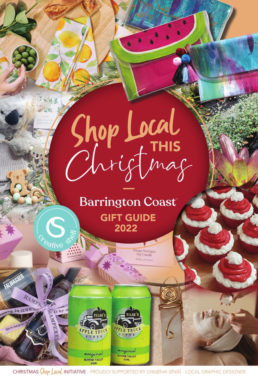 SHOP LOCAL this Christmas Barrington Coast Gift Guide 2022 by Shelley Flipsnack