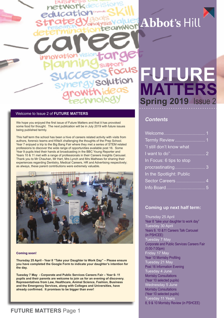 Future Matters - Spring 2019 Issue 2 by Abbot's... - Flipsnack